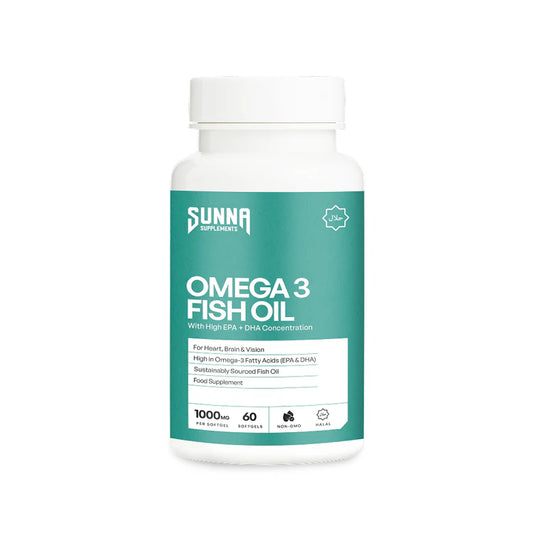 Sunna Supplements Halal Omega 3 Fish Oil