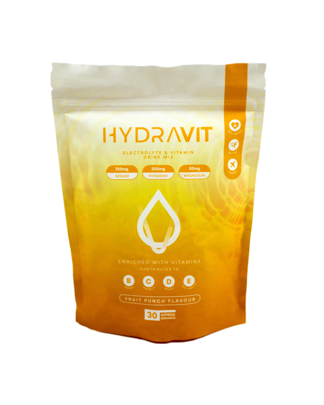 HydraVit Electrolyte Drink Fruit Punch